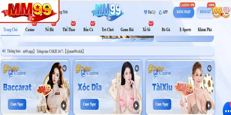 MM99 sở hữu giao diện hiện đại, bố cục hài hoà
