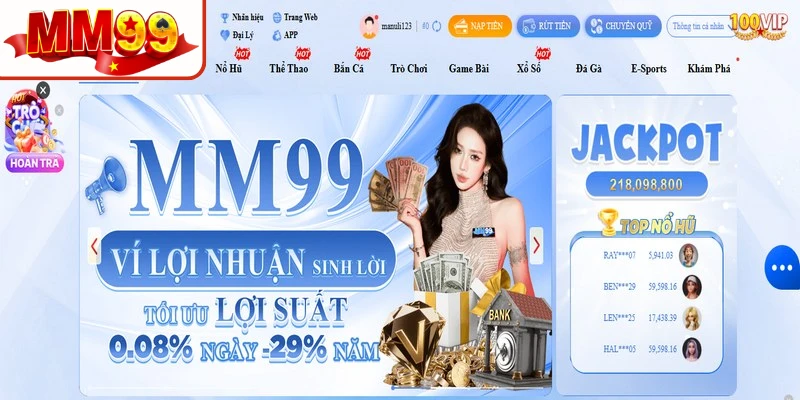 Truy cập đường link chính thức để đăng nhập tài khoản MM99