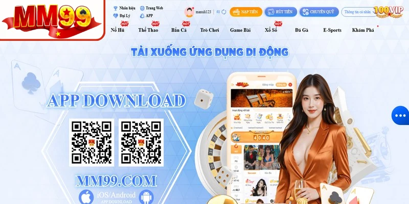 Những lợi ích người chơi nhận được khi tải app MM99